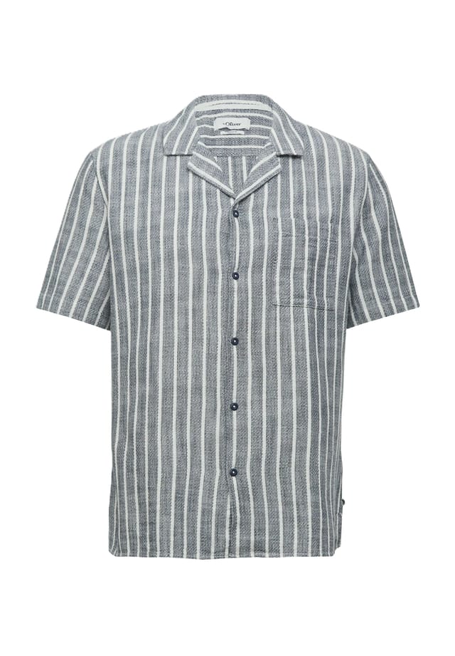 Рубашка свободного покроя короткий рукав воротник-лацкан S.Oliver, синий
Рубашка свободного покроя короткий рукав воротник-лацкан S.Oliver, синий