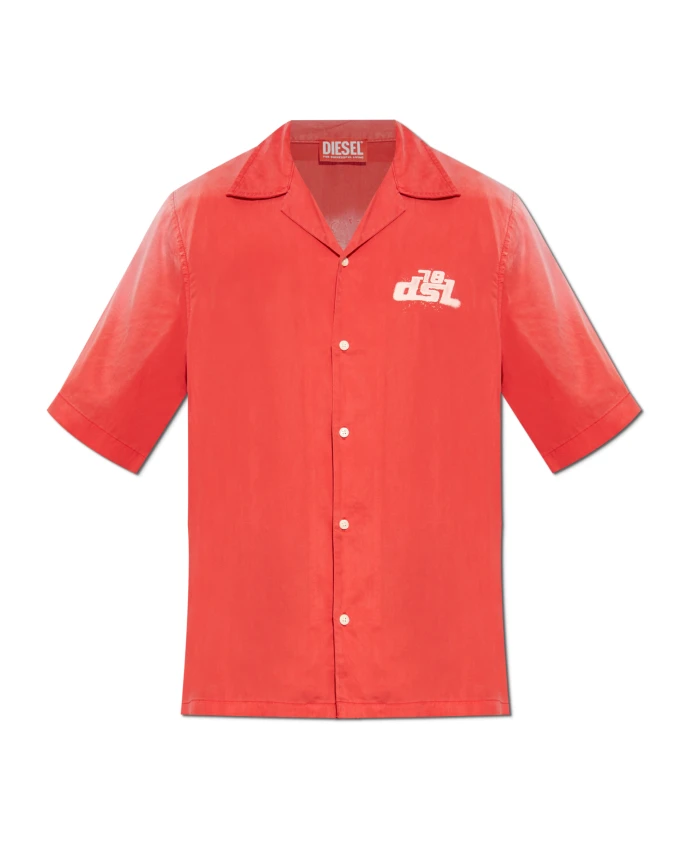 Рубашка с коротким рукавом Diesel, красный
Рубашка с коротким рукавом Diesel, красный