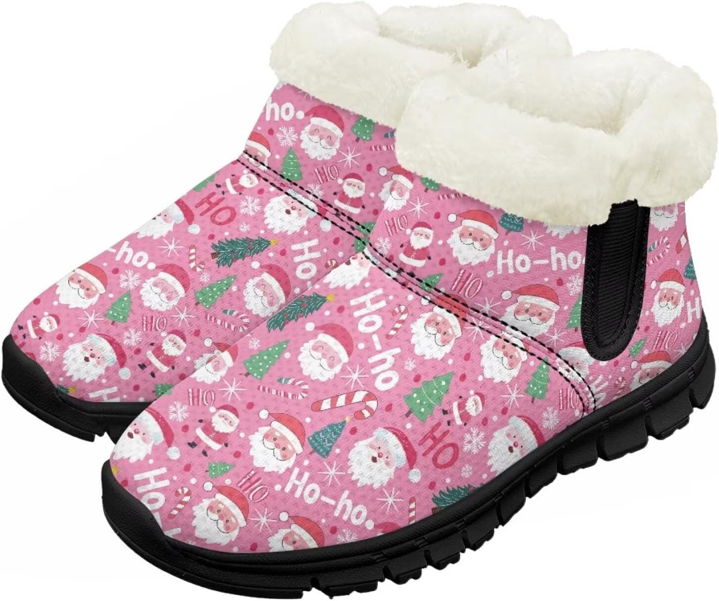 Детские зимние сапоги для девочек, водонепроницаемые, противоскользящие, для холодной погоды, с искусственным мехом, походные ботинки Goronwyfloyd, Pink Christmas Santa
Детские зимние сапоги для девочек, водонепроницаемые, противоскользящие, для холодной погоды, с искусственным мехом, походные ботинки Goronwyfloyd, Pink Christmas Santa