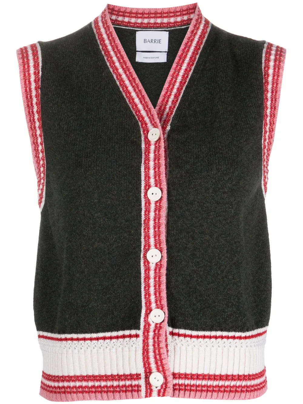 Кашемировый топ без рукавов Barrie, зеленый
Кашемировый топ без рукавов Barrie, зеленый