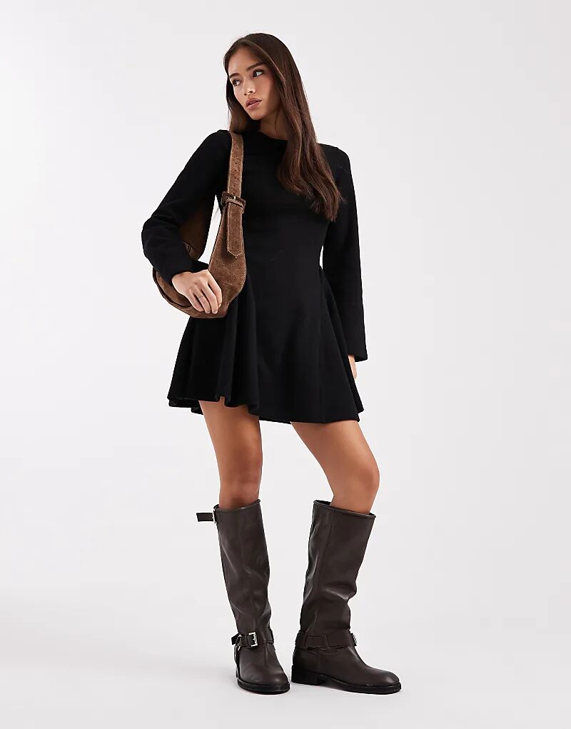 Супермягкое мини-платье годе с длинными рукавами ASOS DESIGN черного цвета
Супермягкое мини-платье годе с длинными рукавами ASOS DESIGN черного цвета