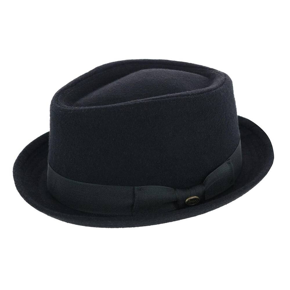 Мужская шерстяная шляпа Epoch Hats Company в форме ромба с репсовой лентой для шляпы, черный
Мужская шерстяная шляпа Epoch Hats Company в форме ромба с репсовой лентой для шляпы, черный