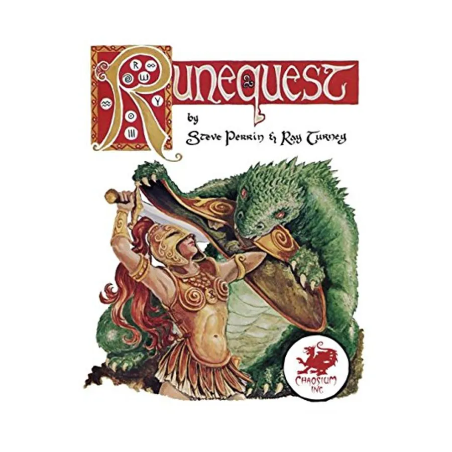 Runequest (Classic Edition), RuneQuest (Chaosium), твердый переплет
Runequest (Classic Edition), RuneQuest (Chaosium), твердый переплет