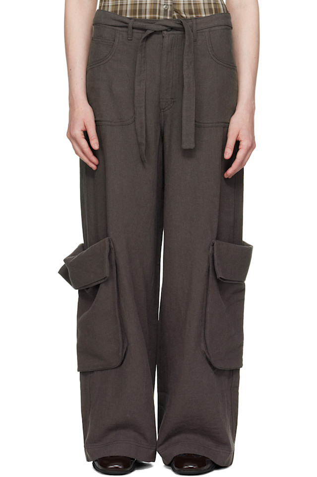 Льняные карго-брюки Open Yy, цвет charcoal
Льняные карго-брюки Open Yy, цвет charcoal