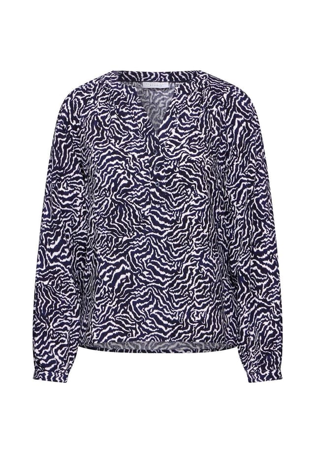 Блузка с длинными рукавами Street One Studio, синий
Блузка с длинными рукавами Street One Studio, синий