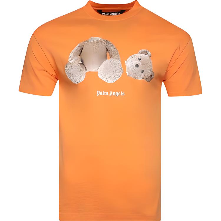 Классическая футболка с медведем PALM ANGELS, оранжевая
Классическая футболка с медведем PALM ANGELS, оранжевая