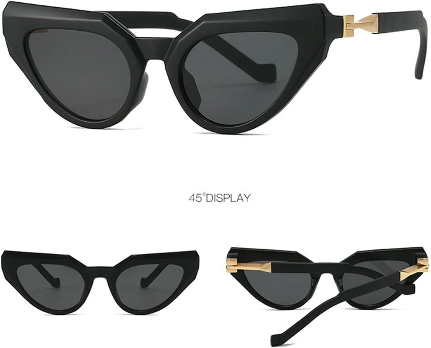 Солнцезащитные очки Willochra Luxury Cat Eye для женщин, маленькая треугольная оправа, ретро-футуристические солнцезащитные очки в стиле хип-хоп-панк, Black+leopard
Солнцезащитные очки Willochra Luxury Cat Eye для женщин, маленькая треугольная оправа, ретро-футуристические солнцезащитные очки в стиле хип-хоп-панк, Black+leopard