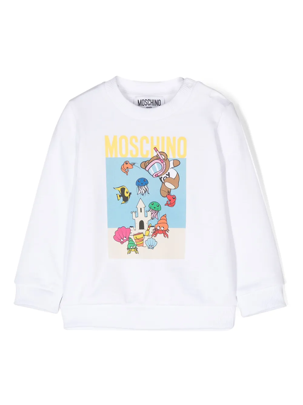 Толстовка с принтом Teddy Bear Moschino Kids, белый
Толстовка с принтом Teddy Bear Moschino Kids, белый