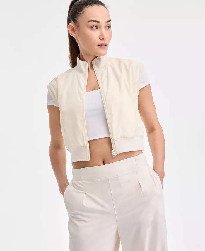 Женский укороченный жилет с кантом ID Ideology, коричневый/бежевый
Женский укороченный жилет с кантом ID Ideology, коричневый/бежевый