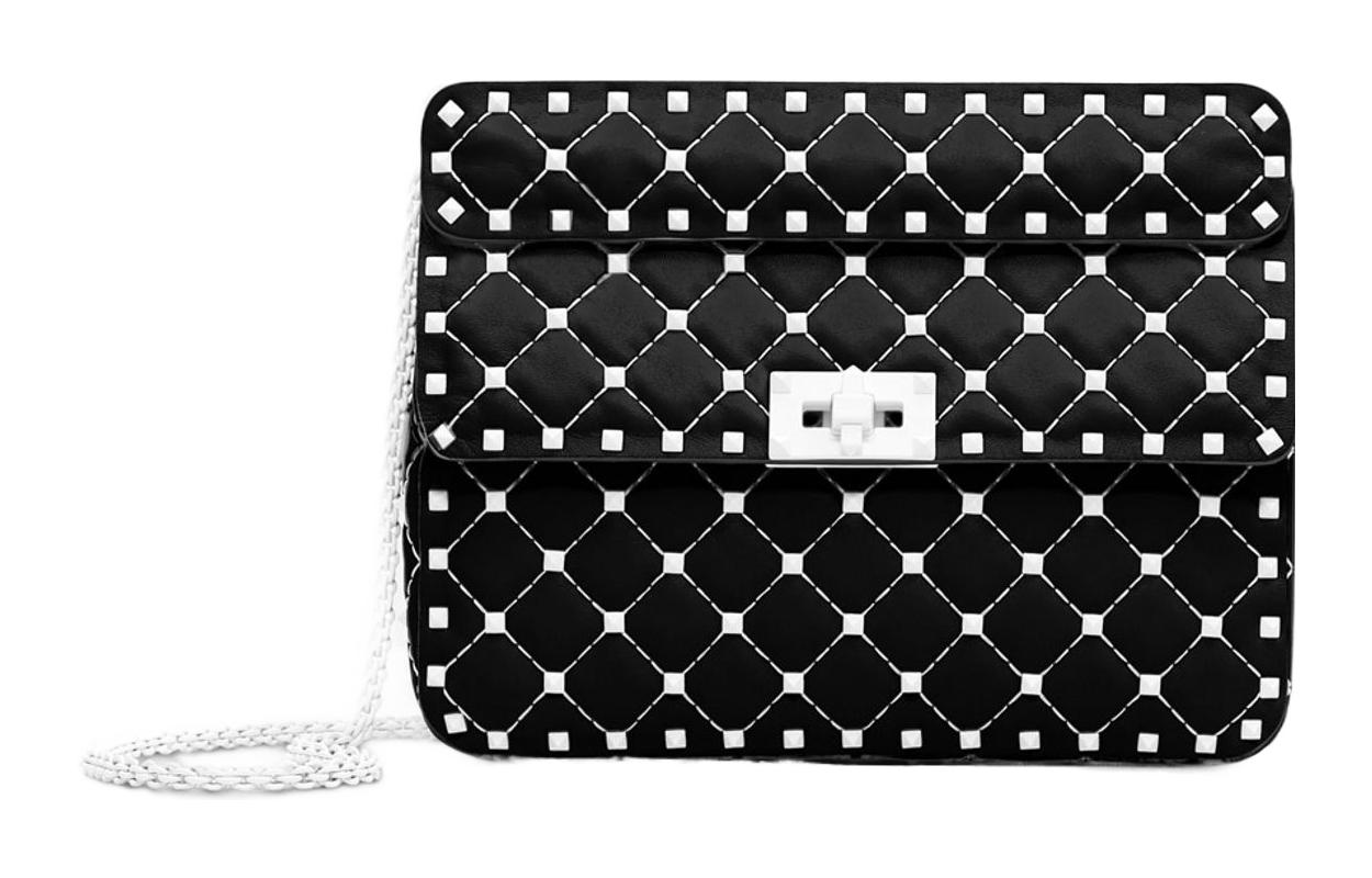 ROCKSTUD SPIKE Напа из ягненка переносная кроссбоди сумка, плечевая сумка средний размер женская черная Valentino
ROCKSTUD SPIKE Напа из ягненка переносная кроссбоди сумка, плечевая сумка средний размер женская черная Valentino