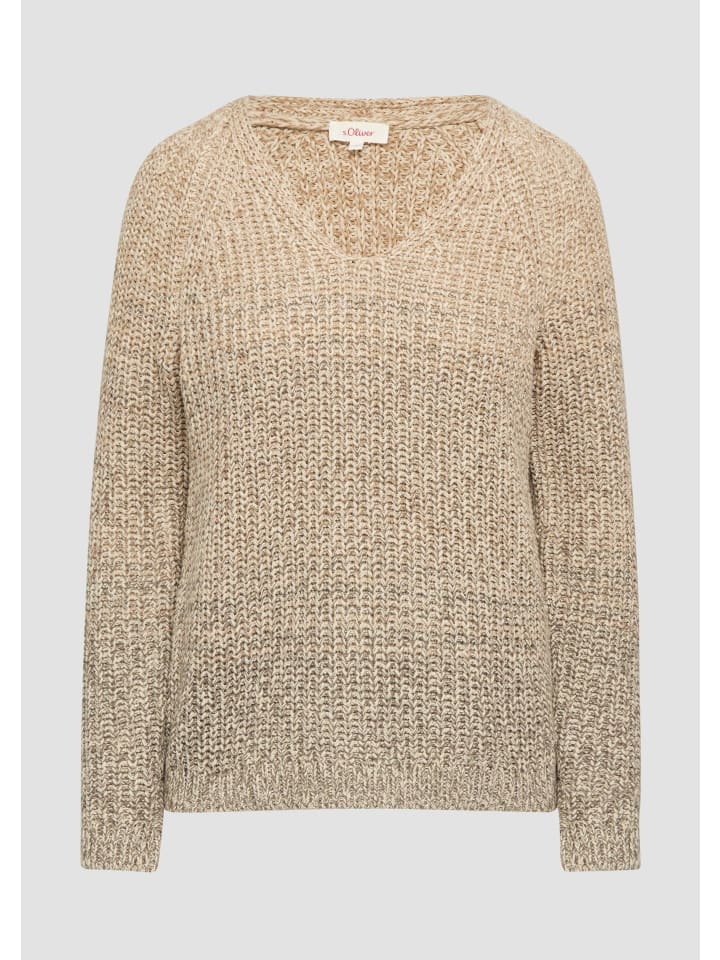 Вязаный свитер 81X4_бежевый s.Oliver
Вязаный свитер 81X4_бежевый s.Oliver