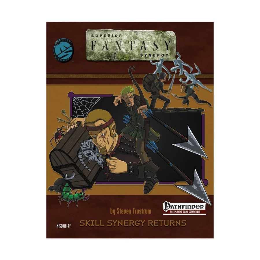 Superior Synergy - Fantasy, Pathfinder Sourcebooks & Supplements (Cubicle Seven), мягкая обложка
Superior Synergy - Fantasy, Pathfinder Sourcebooks & Supplements (Cubicle Seven), мягкая обложка