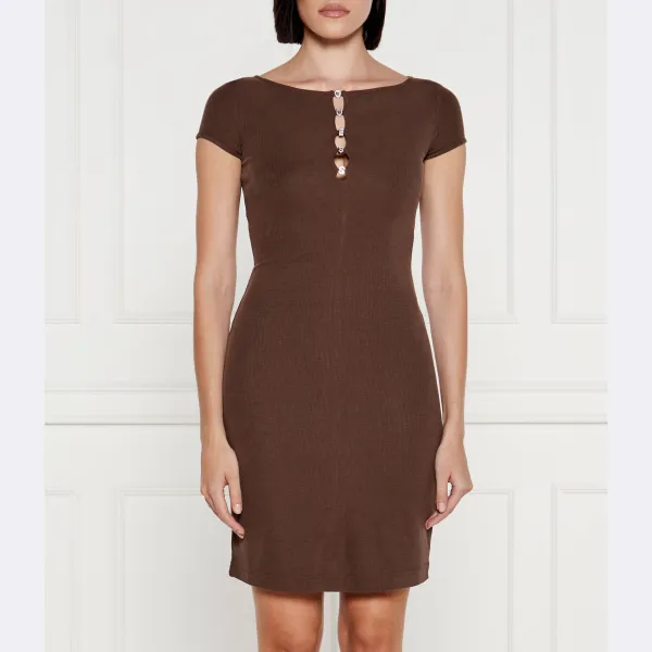 Платье Guess, коричневый
Платье Guess, коричневый