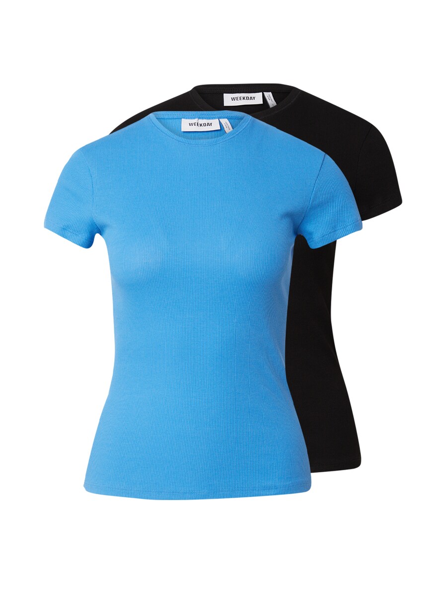 Футболка WEEKDAY, Azure/Black
Футболка WEEKDAY, Azure/Black