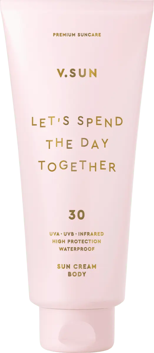 Солнечное молочко «Проведем день вместе» SPF 30 200мл V.SUN
Солнечное молочко «Проведем день вместе» SPF 30 200мл V.SUN