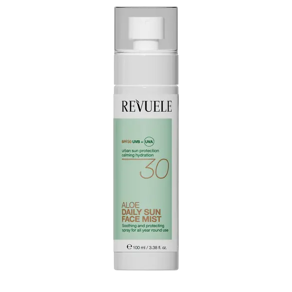 Спрей для лица с spf30, 100 мл Revuele Daily sun
Спрей для лица с spf30, 100 мл Revuele Daily sun