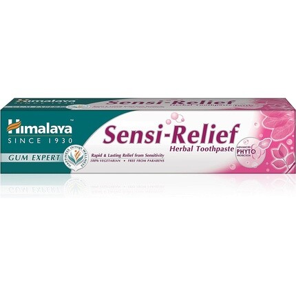 Зубная паста Himalaya Herbals Sensi-Relief для быстрого и длительного облегчения 75 мл
Зубная паста Himalaya Herbals Sensi-Relief для быстрого и длительного облегчения 75 мл