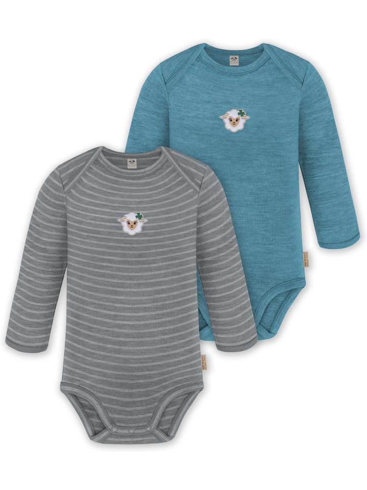 Normani Outdoor Sports Комплект из 2 детских боди с длинными рукавами из мериносовой шерсти, цвет Окленд, серый/голубой
Normani Outdoor Sports Комплект из 2 детских боди с длинными рукавами из мериносовой шерсти, цвет Окленд, серый/голубой