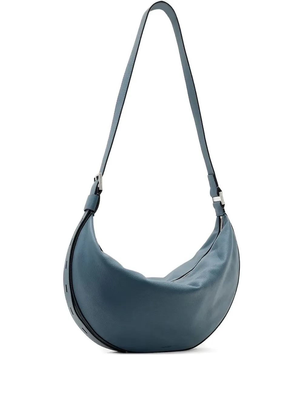 Сумка через плечо на молнии в форме полумесяца AllSaints, синий
Сумка через плечо на молнии в форме полумесяца AllSaints, синий