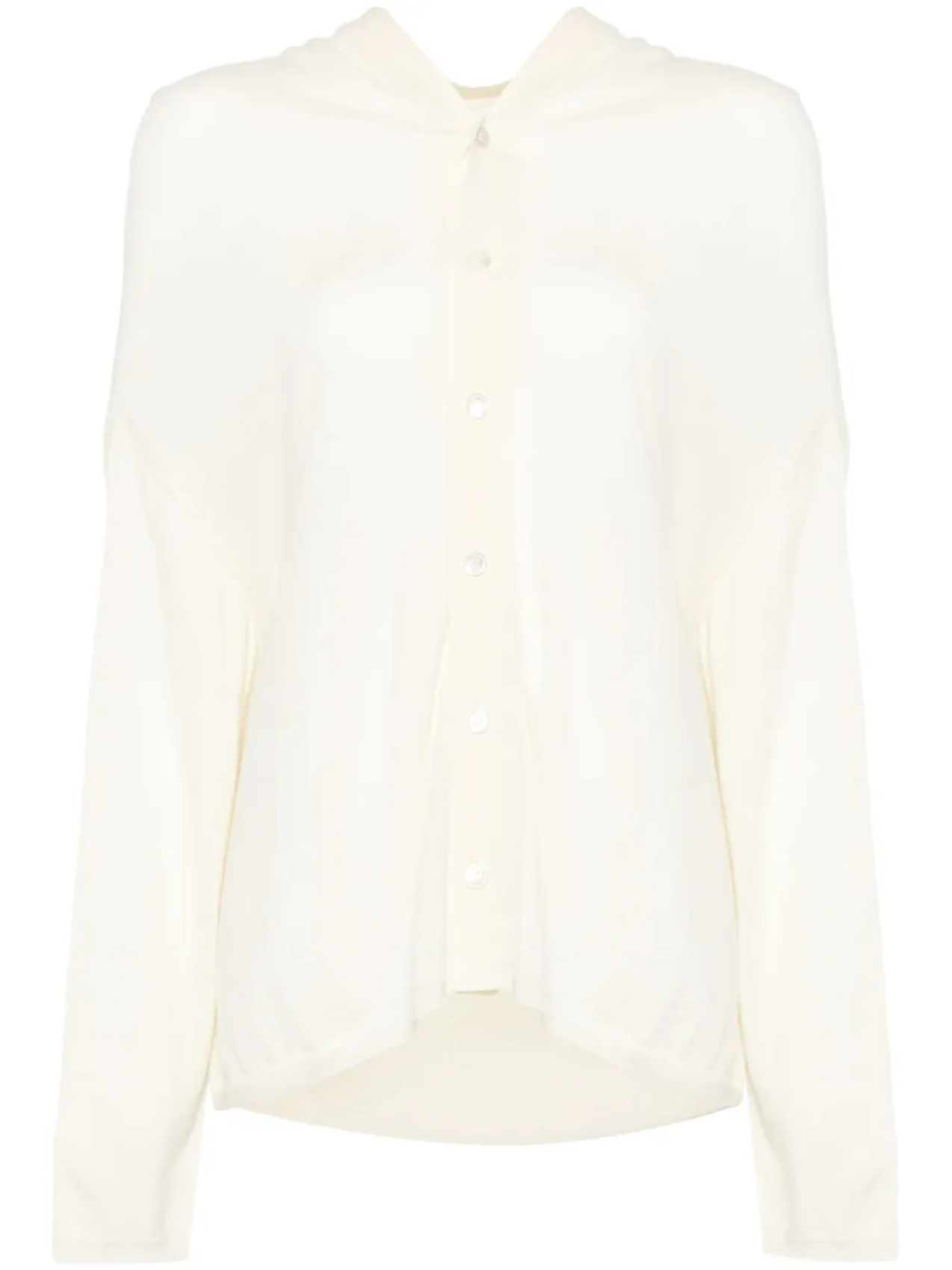 Кардиган с капюшоном Comme Des Garçons, белый
Кардиган с капюшоном Comme Des Garçons, белый