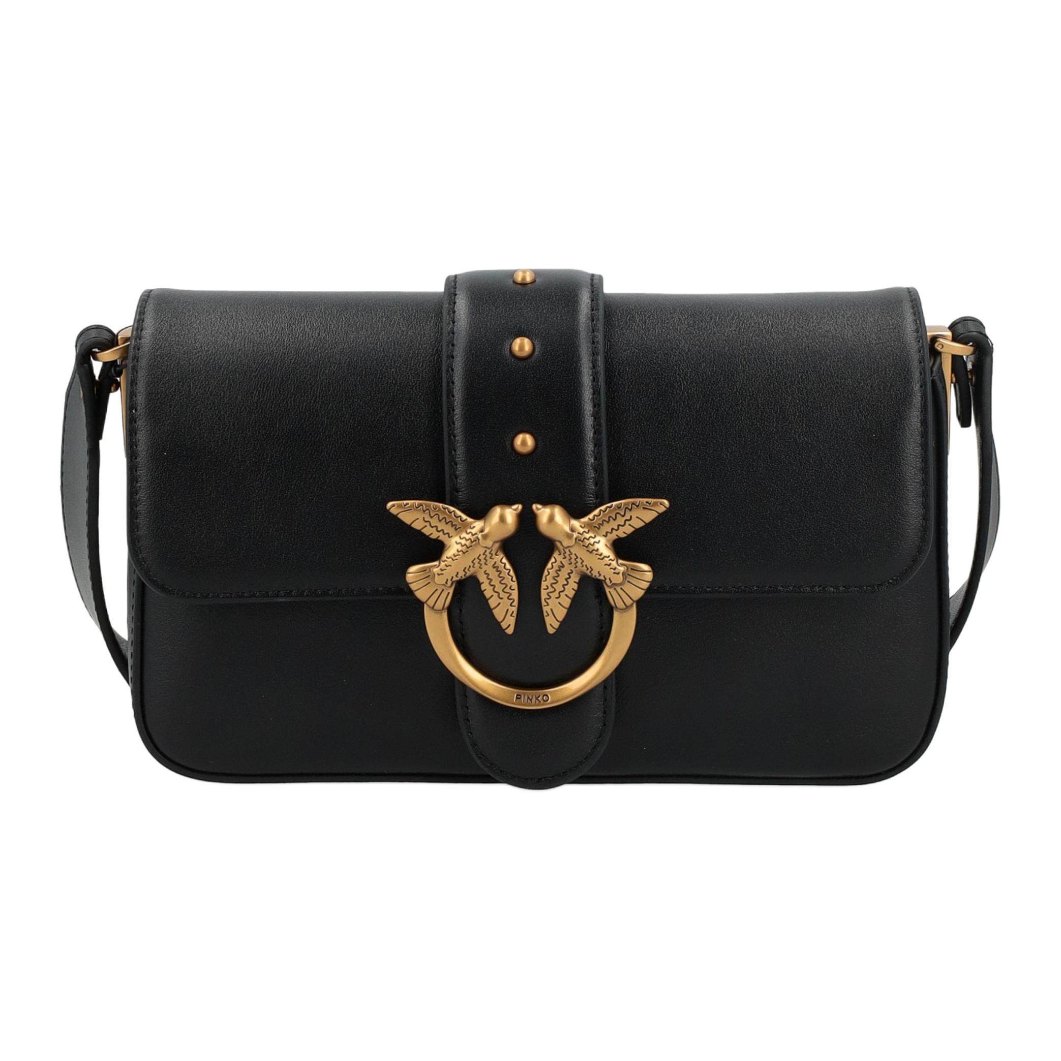 PINKO Сумка через плечо LOVE Series Leather Mini Women's Black
PINKO Сумка через плечо LOVE Series Leather Mini Women's Black