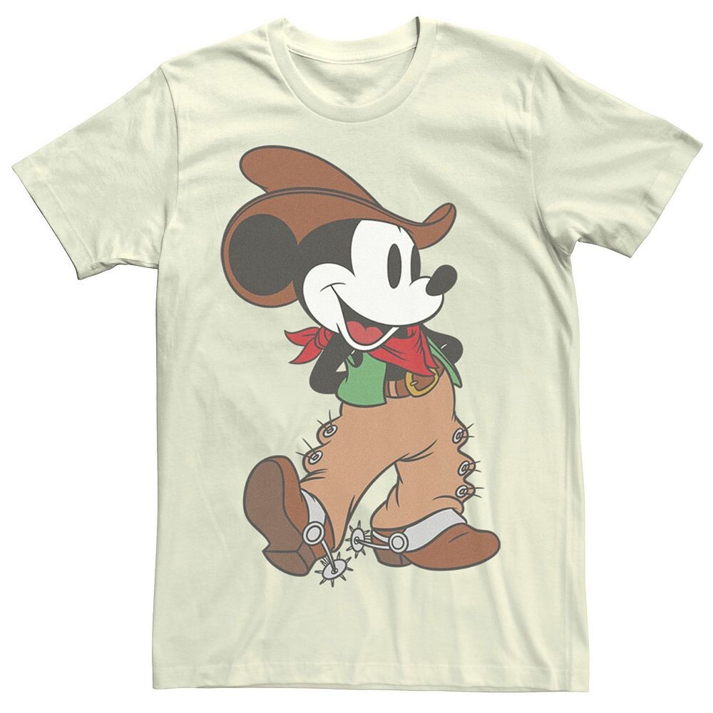 Мужская футболка Disney's Mickey Mouse Cowboy Outfit, цвет Natural
Мужская футболка Disney's Mickey Mouse Cowboy Outfit, цвет Natural