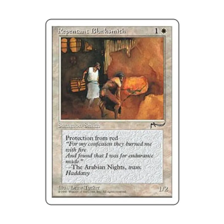 CCG Раскаявшийся кузнец (клавиша C), MTG - Chronicles
CCG Раскаявшийся кузнец (клавиша C), MTG - Chronicles