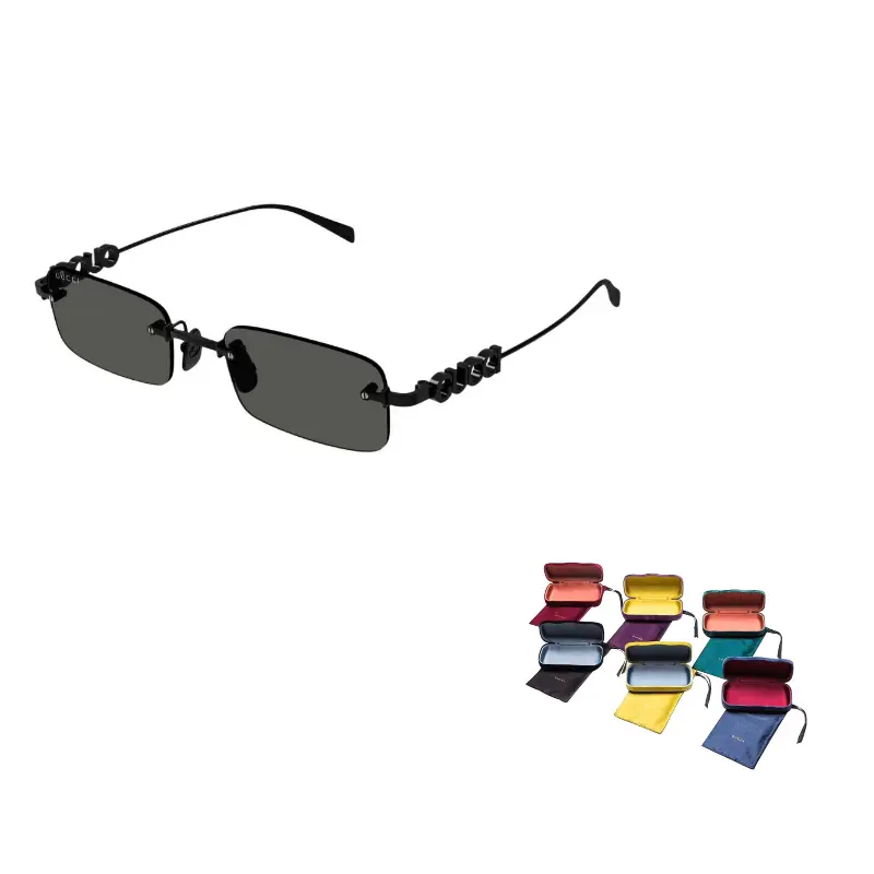 Прямоугольные солнцезащитные очки GUCCI, черный
Прямоугольные солнцезащитные очки GUCCI, черный