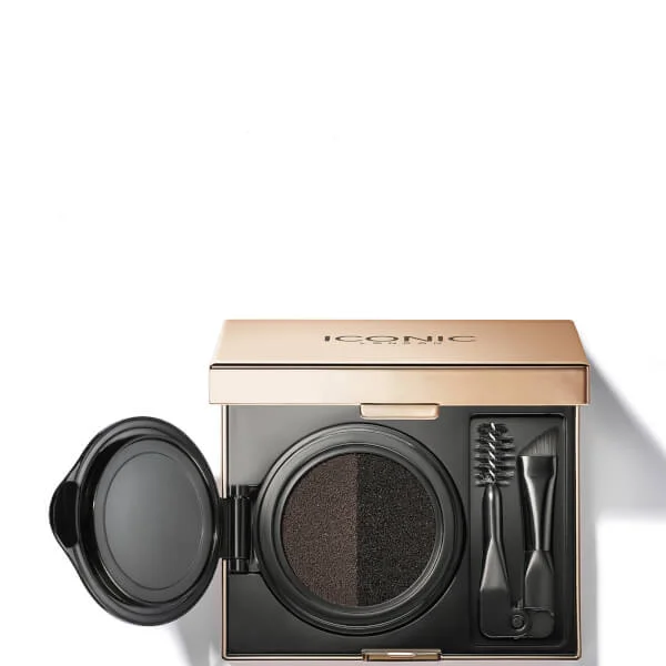 Кушон для бровей, пудра для бровей, 2 цвета, 2 мл Iconic London, цвет black brown
Кушон для бровей, пудра для бровей, 2 цвета, 2 мл Iconic London, цвет black brown