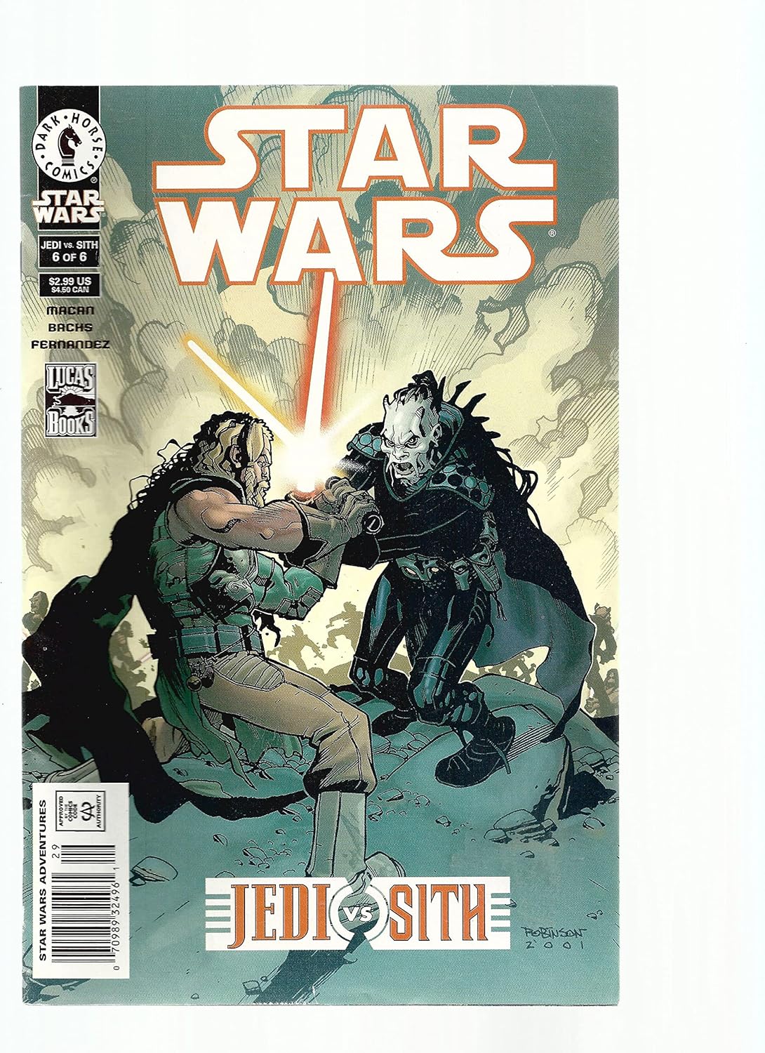 Star Wars: Jedi vs. Sith, Edition# 6 (Dark Horse)
Star Wars: Jedi vs. Sith, Edition# 6 (Dark Horse)