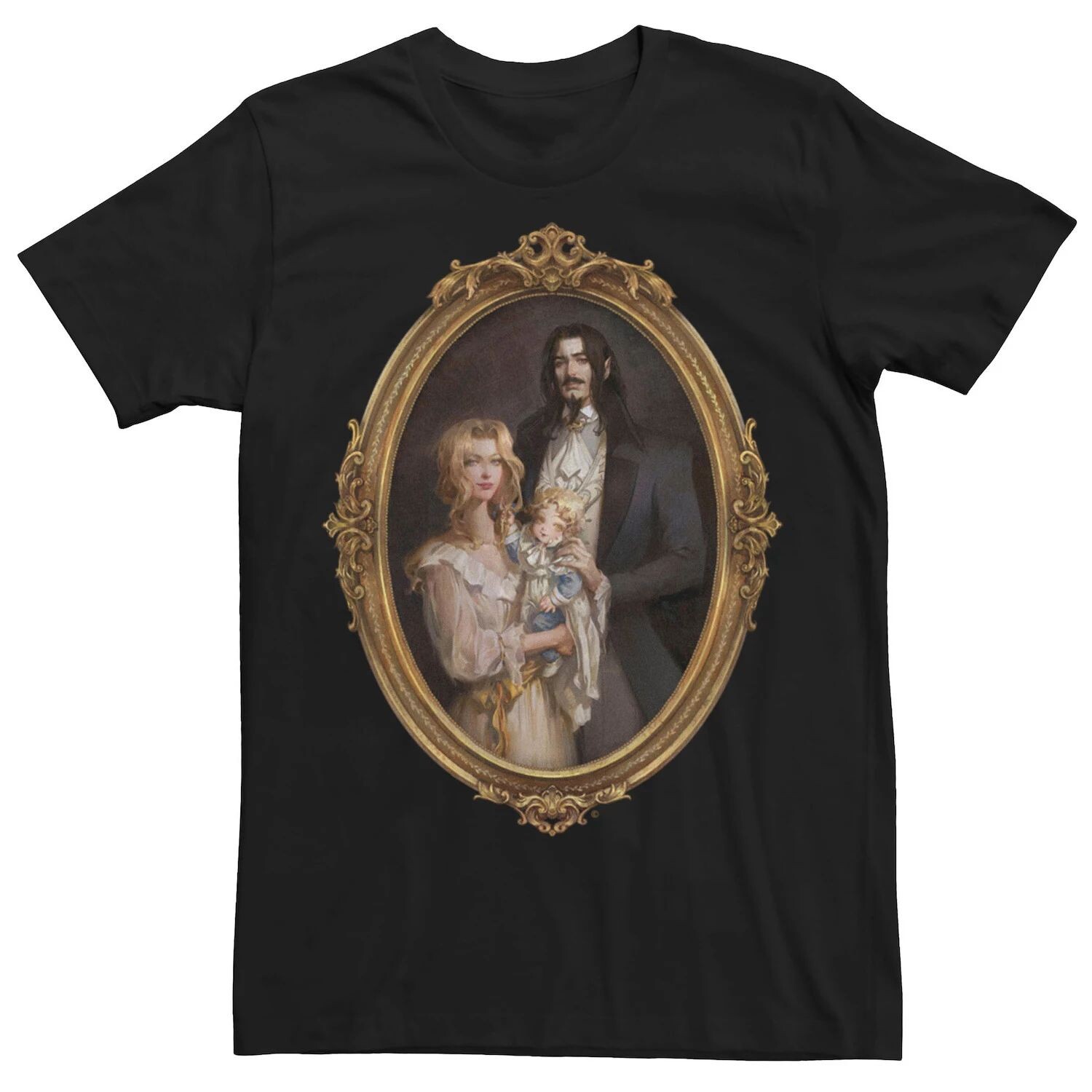 Мужская футболка Netflix Castlevania Tepes Family Portrait Licensed Character 
Мужская футболка Netflix Castlevania Tepes Family Portrait Licensed Character