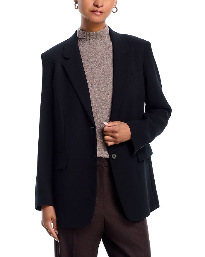 Оверсайз блейзер Theory, черный
Оверсайз блейзер Theory, черный