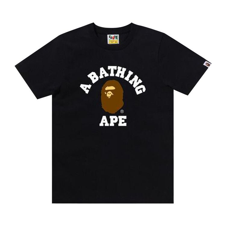 Футболка BAPE College Tee, Black
Футболка BAPE College Tee, Black