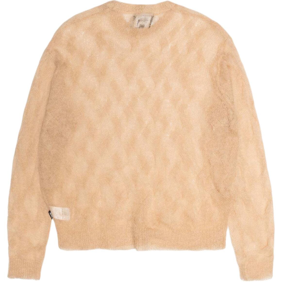 Свободный вязаный свитер с перекрестными косами Stussy, цвет Sand
Свободный вязаный свитер с перекрестными косами Stussy, цвет Sand