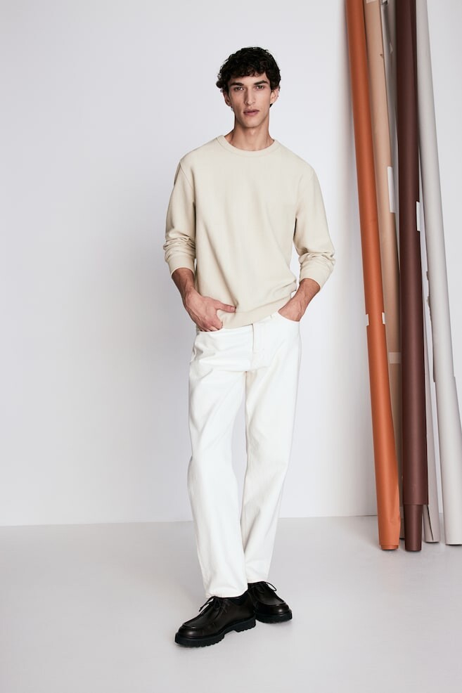 Толстовка обычного кроя с узором «елочка» H&M, бежевый
Толстовка обычного кроя с узором «елочка» H&M, бежевый