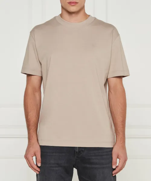 Футболка Regular fit Calvin Klein Jeans, бежевый 
Футболка Regular fit Calvin Klein Jeans, бежевый