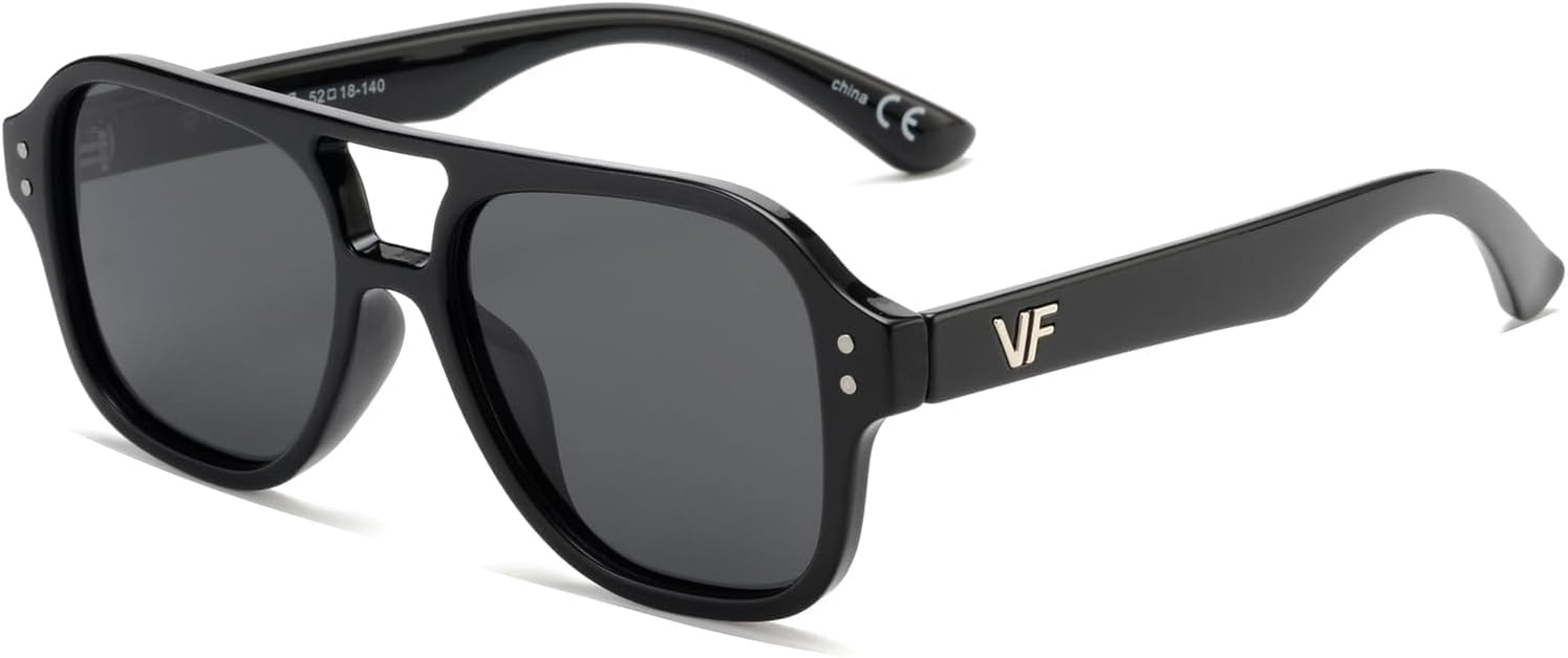 Солнцезащитные очки-авиаторы OUWEN в стиле ретро, поляризованные, квадратной формы, для женщин и мужчин, модные дизайнерские прямоугольные солнцезащитные очки в стиле 70-х OW2239, Black/Smoke
Солнцезащитные очки-авиаторы OUWEN в стиле ретро, поляризованные, квадратной формы, для женщин и мужчин, модные дизайнерские прямоугольные солнцезащитные очки в стиле 70-х OW2239, Black/Smoke