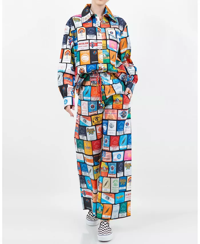 Женские брюки с принтом Grateful Dead Backstage Pass Meghan Fabulous
Женские брюки с принтом Grateful Dead Backstage Pass Meghan Fabulous