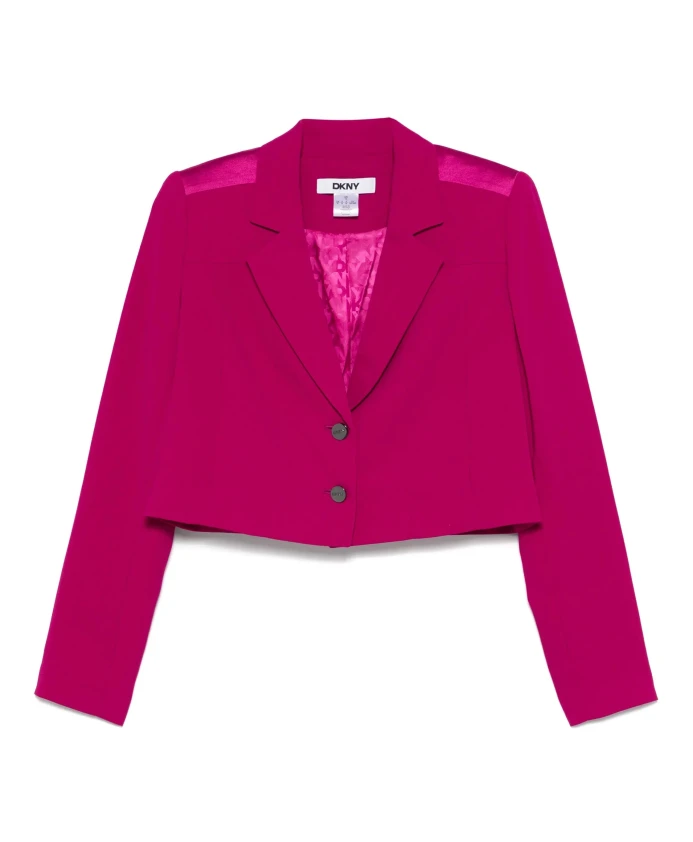 Укороченный блейзер с двумя пуговицами Dkny, розовый
Укороченный блейзер с двумя пуговицами Dkny, розовый