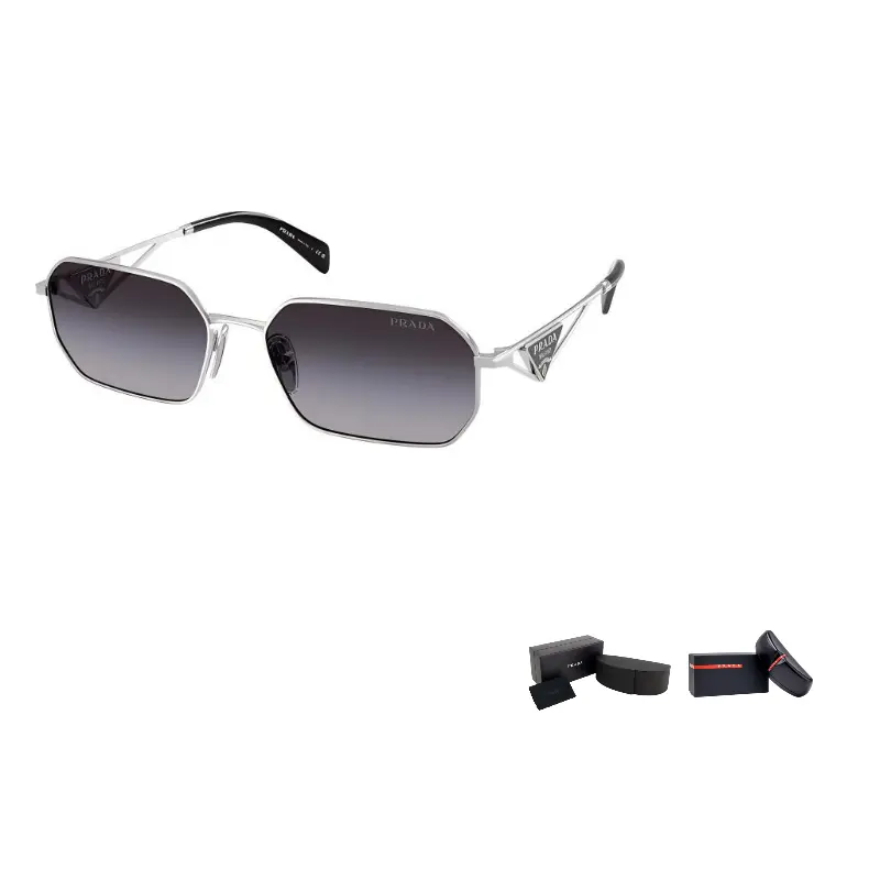 PRADA Прямоугольные солнцезащитные очки, Silver
PRADA Прямоугольные солнцезащитные очки, Silver