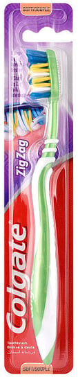 Мягкая зубная щетка Colgate ZigZag FR
Мягкая зубная щетка Colgate ZigZag FR