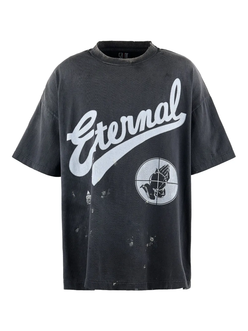 Футболка с графичным принтом SAINT MXXXXXX, черный
Футболка с графичным принтом SAINT MXXXXXX, черный