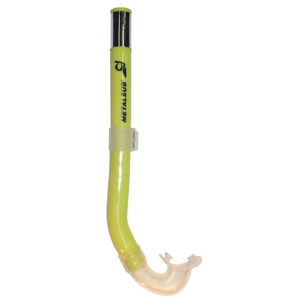 Трубка для дайвинга Metalsub Radial Silicone, желтый
Трубка для дайвинга Metalsub Radial Silicone, желтый