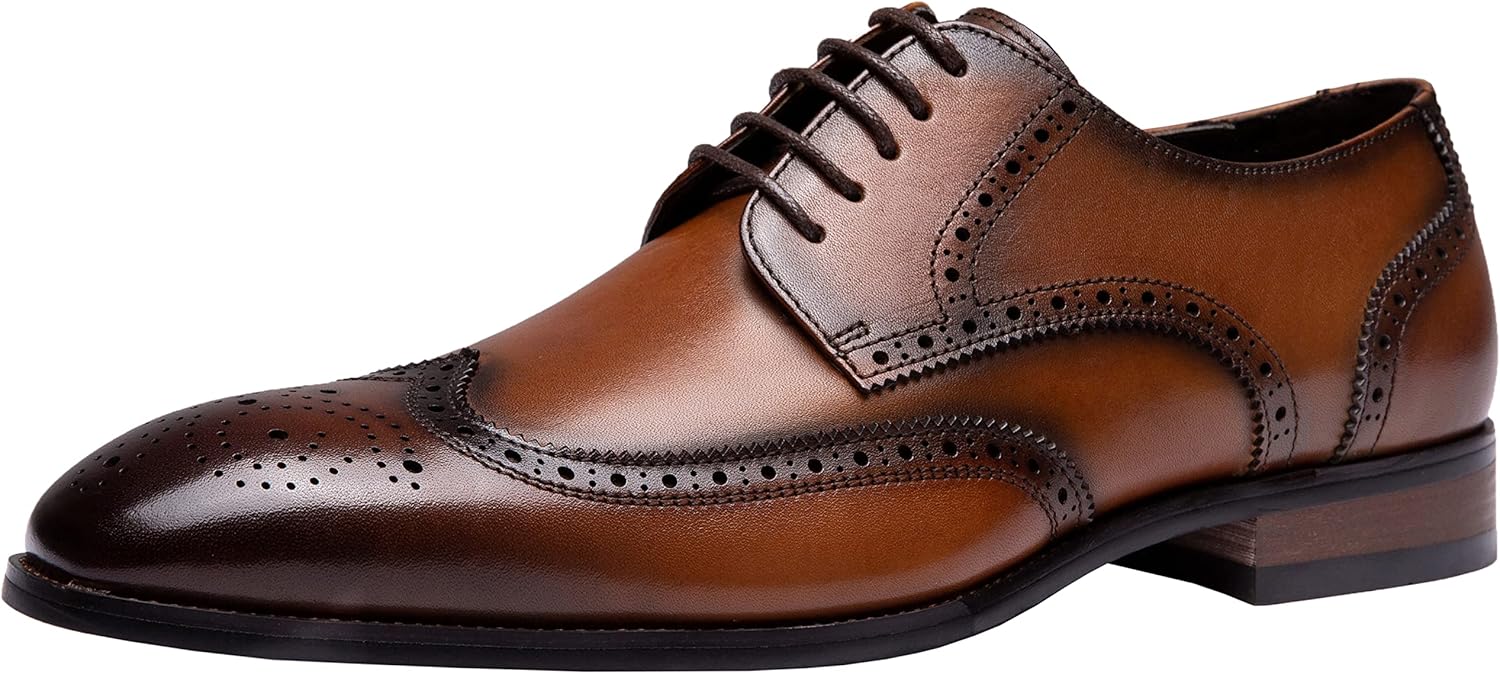 Мужские классические кожаные туфли Jousen, формальные оксфорды и дерби в ретро-стиле, коричневый
Мужские классические кожаные туфли Jousen, формальные оксфорды и дерби в ретро-стиле, коричневый