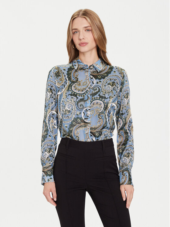 Рубашка regular fit W5BH78 W2770 Guess, синий
Рубашка regular fit W5BH78 W2770 Guess, синий