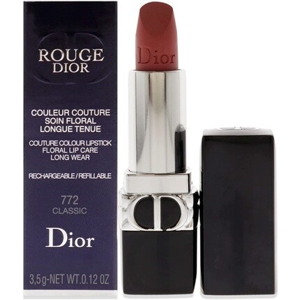 Губная помада многоразового использования Christian Dior Rouge Dior Couture Color 3,5 г 772 Classic
Губная помада многоразового использования Christian Dior Rouge Dior Couture Color 3,5 г 772 Classic