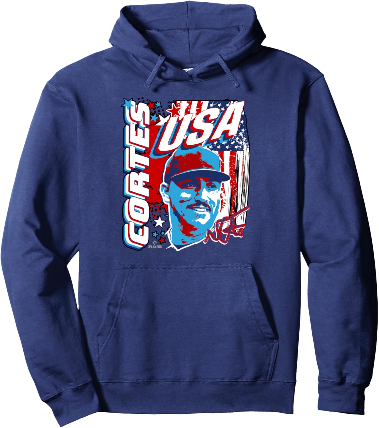Худи Nester Cortez International Baseball USA MLBPA Ryno Sports, темно-синий
Худи Nester Cortez International Baseball USA MLBPA Ryno Sports, темно-синий