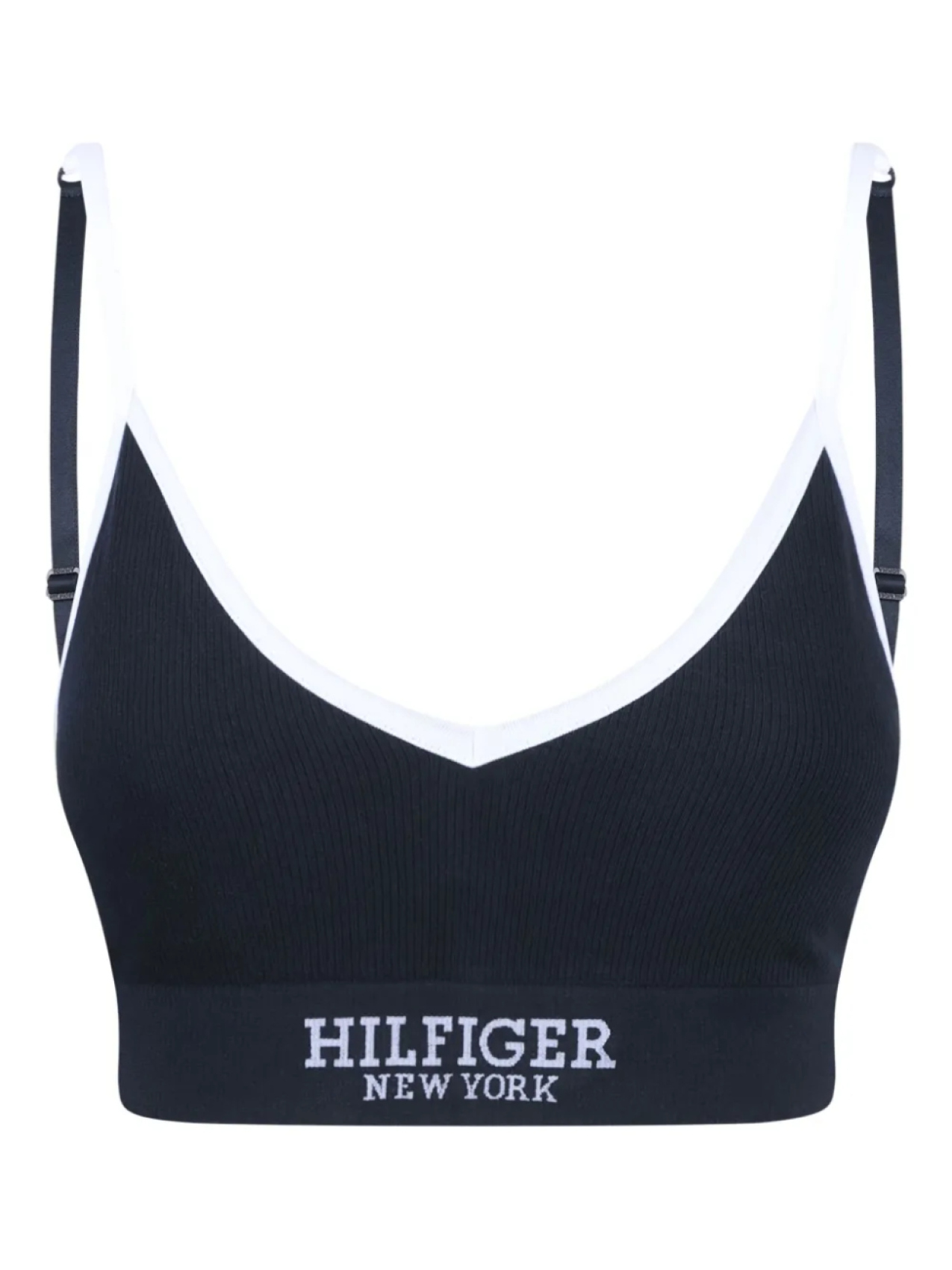 Бюстгальтер Tommy Hilfiger с логотипом, темно-синий
Бюстгальтер Tommy Hilfiger с логотипом, темно-синий