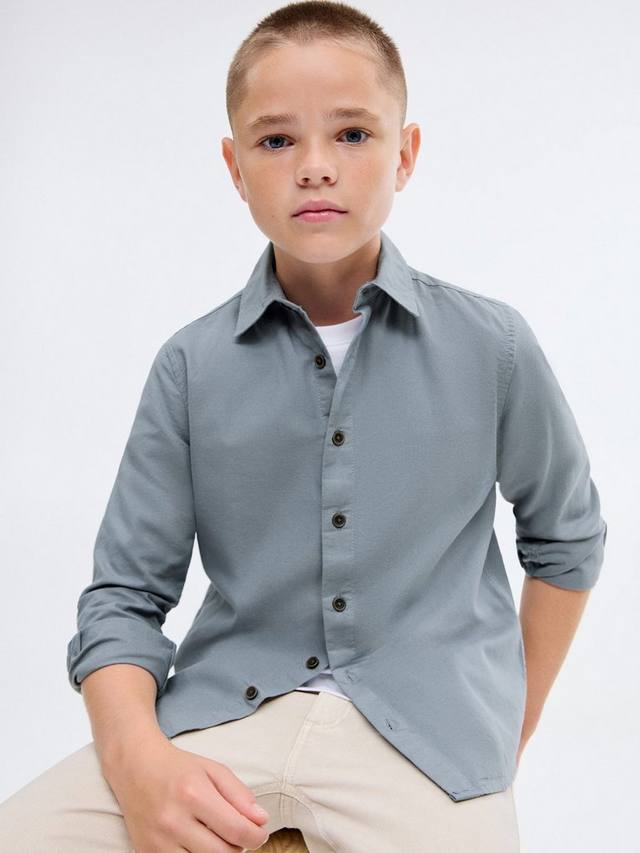 Детская футболка с длинными рукавами из чистого хлопка Mango, Turquoise
Детская футболка с длинными рукавами из чистого хлопка Mango, Turquoise