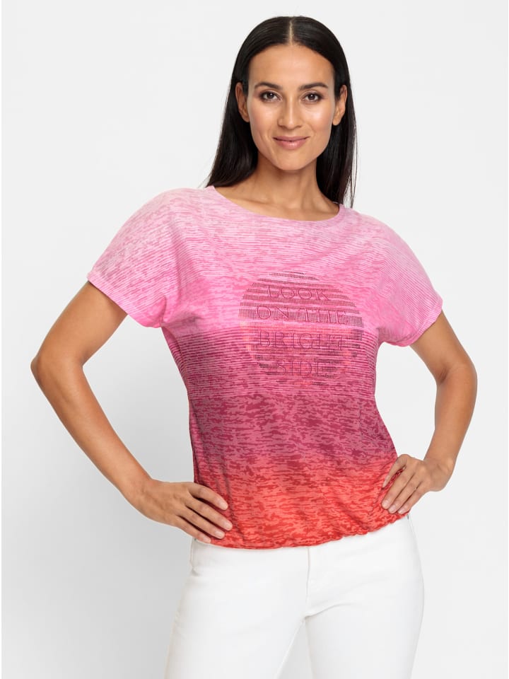 Футболка с круглым вырезом и принтом клубники Heine
Футболка с круглым вырезом и принтом клубники Heine